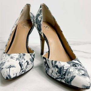 Vince Camuto Floral Heels